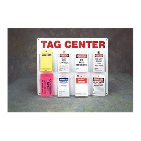 Accuform Tag Center Board, 16"X20", Aluminum TAC800